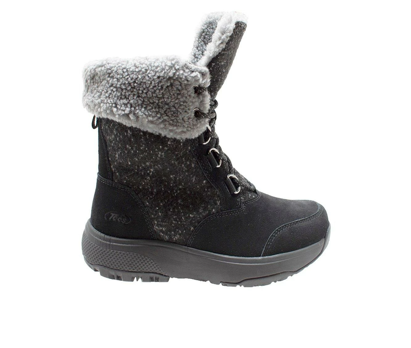 Women's Winter Tecs Fleece Lace Winter Boots 4 Women's Winter Tecs Fleece Lace Winter Boots - Image 2