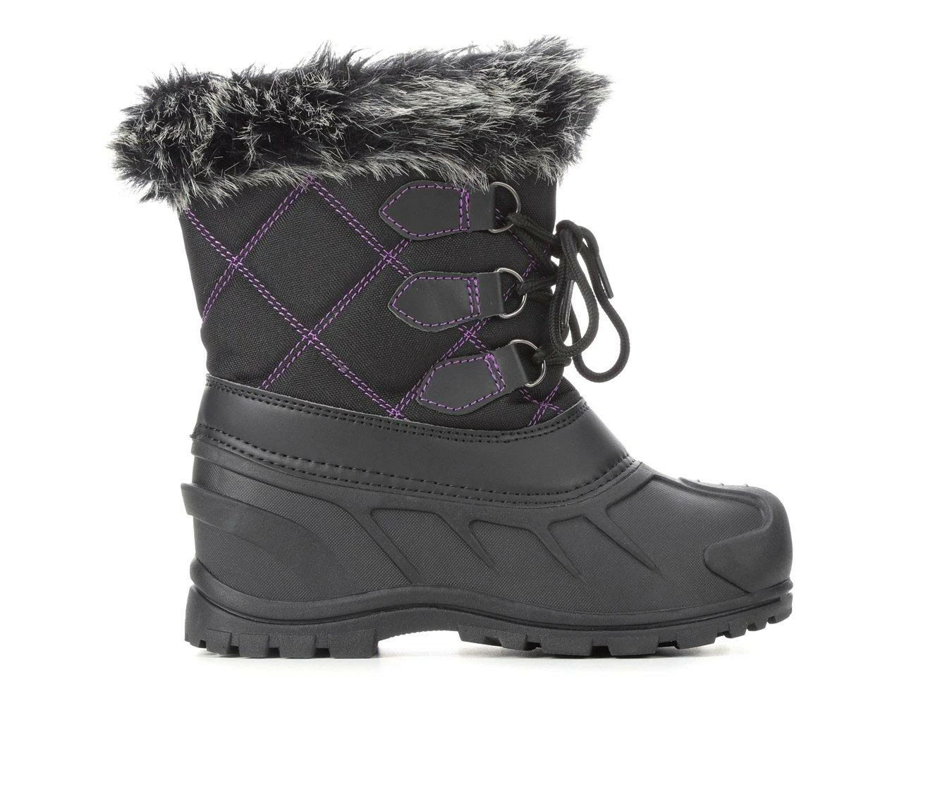 Girls' Itasca Sonoma Little Kid & Big Kid Black Diamond Winter Boots 4 Girls' Itasca Sonoma Little Kid & Big Kid Black Diamond Winter Boots - Image 2