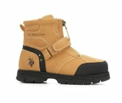 Boys' US Polo Assn Little Kid & Big Kid Fairfield Boots