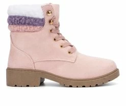 Girls' Olivia Miller Little Kid & Big Kid Cecilia Lace-Up Boots