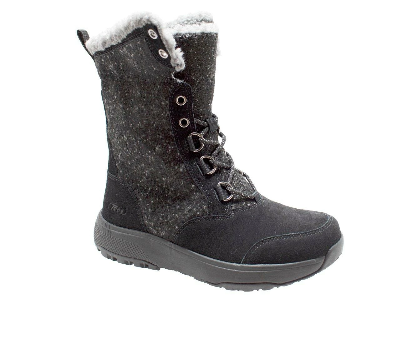 Women's Winter Tecs Fleece Lace Winter Boots 5 Women's Winter Tecs Fleece Lace Winter Boots - Image 3