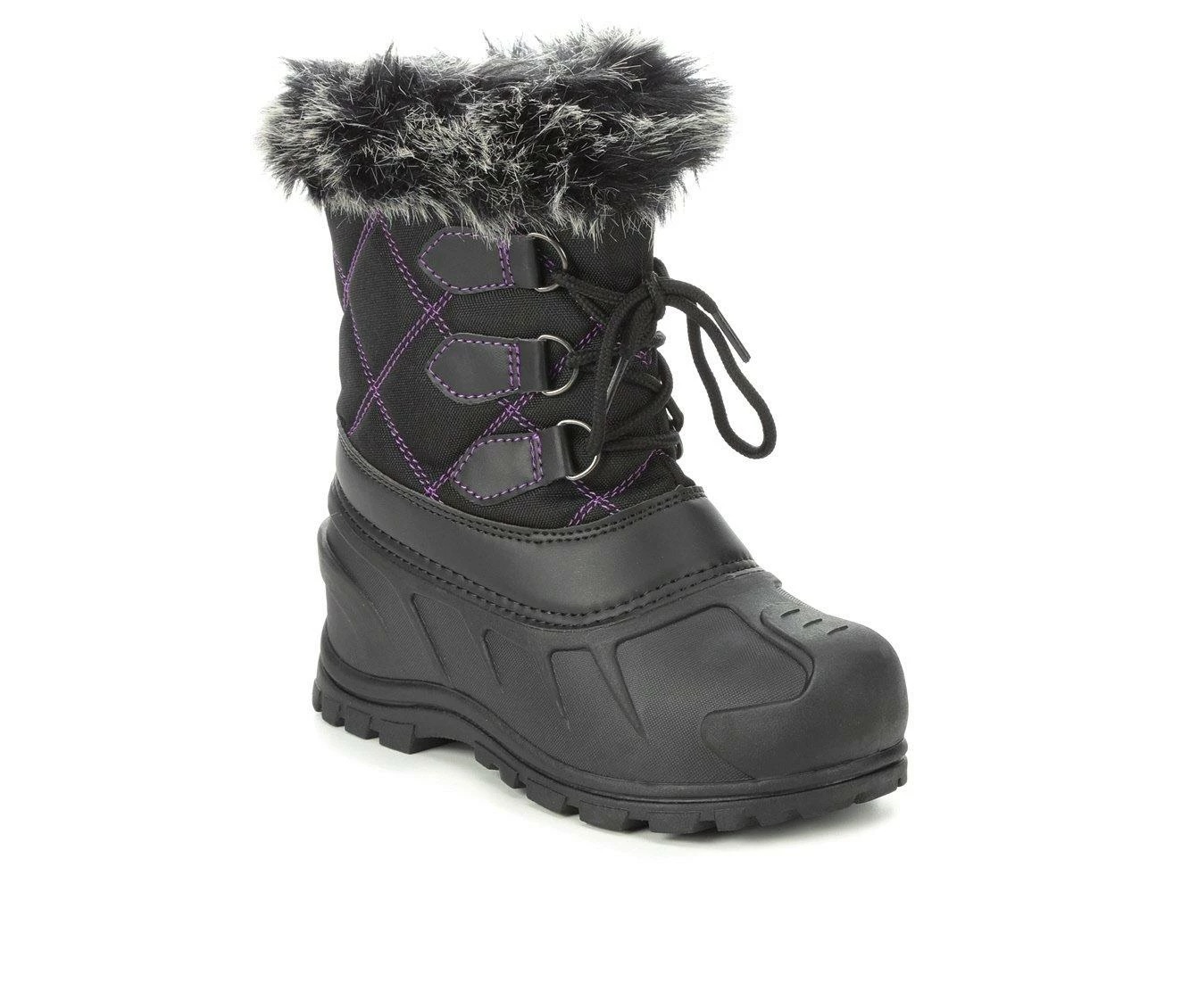 Girls' Itasca Sonoma Little Kid & Big Kid Black Diamond Winter Boots 5 Girls' Itasca Sonoma Little Kid & Big Kid Black Diamond Winter Boots - Image 3
