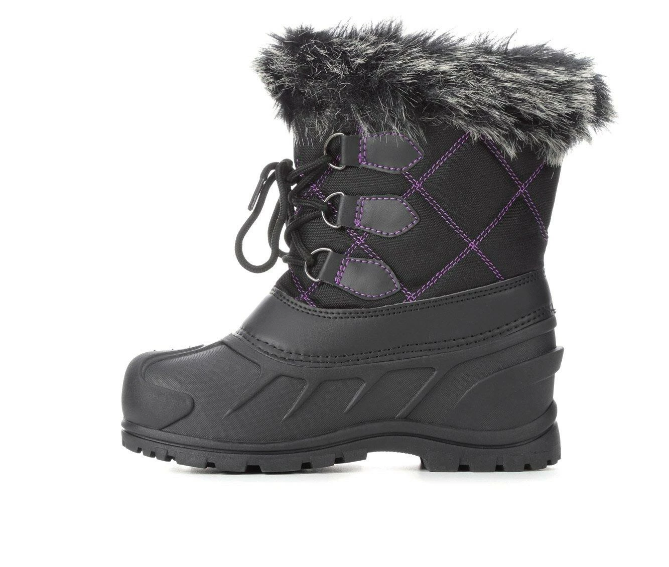 Girls' Itasca Sonoma Little Kid & Big Kid Black Diamond Winter Boots 6 Girls' Itasca Sonoma Little Kid & Big Kid Black Diamond Winter Boots - Image 4