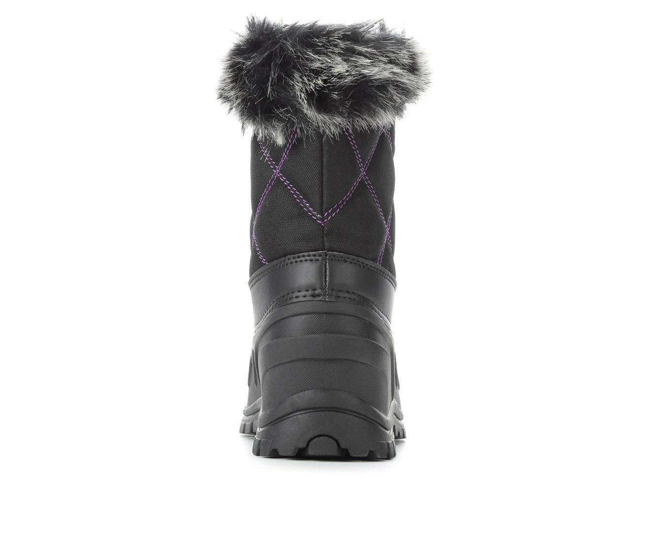 Girls' Itasca Sonoma Little Kid & Big Kid Black Diamond Winter Boots 8 Girls' Itasca Sonoma Little Kid & Big Kid Black Diamond Winter Boots - Image 6